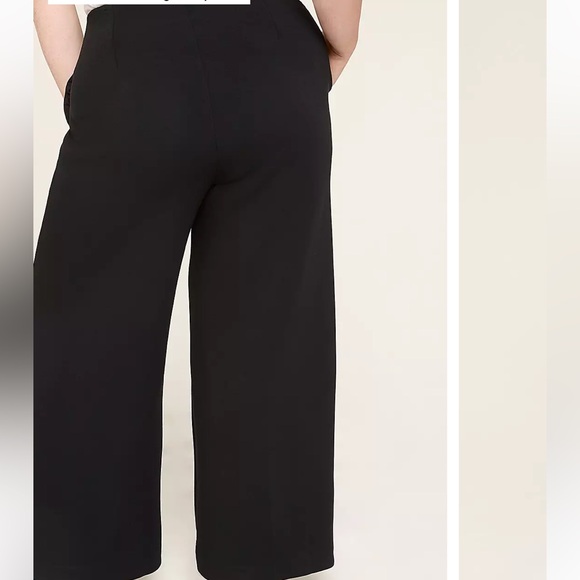 Lane Bryant Black Wide Leg Pants 18/20 NWT - Picture 2 of 9